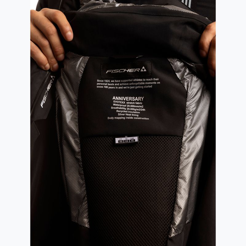 Куртка лижна чоловіча Fischer Anniversary black 8