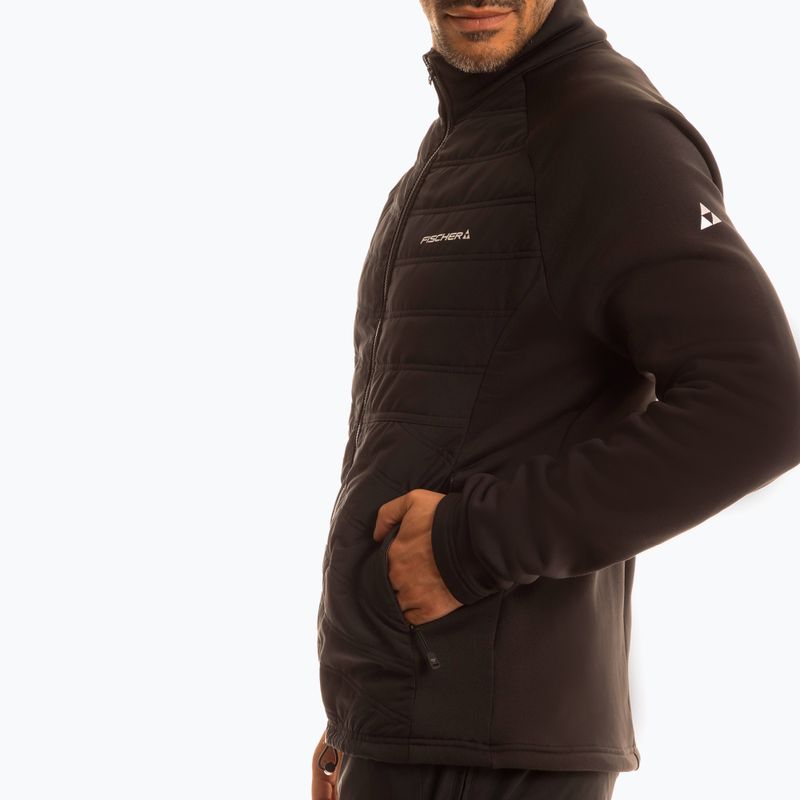 Куртка гібридна чоловіча Fischer Dynamic black 4