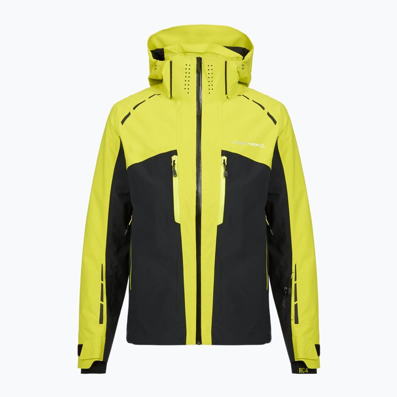 Куртка гірськолижна чоловіча Fischer RC4 fisher yellow