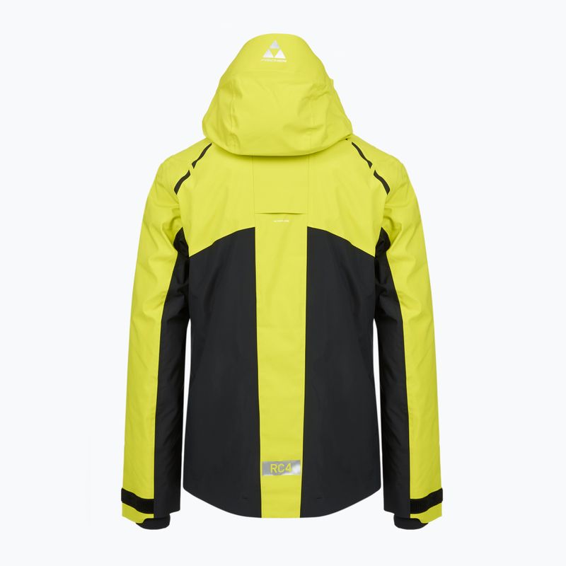 Чоловіча лижна куртка Fischer RC4 fisher yellow 2