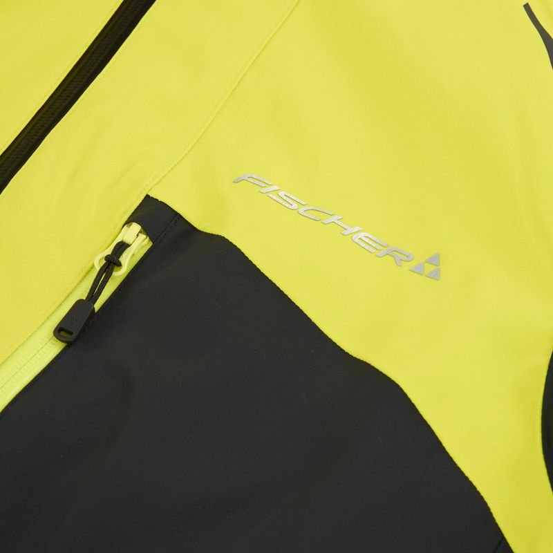 Куртка гірськолижна чоловіча Fischer RC4 fisher yellow 3