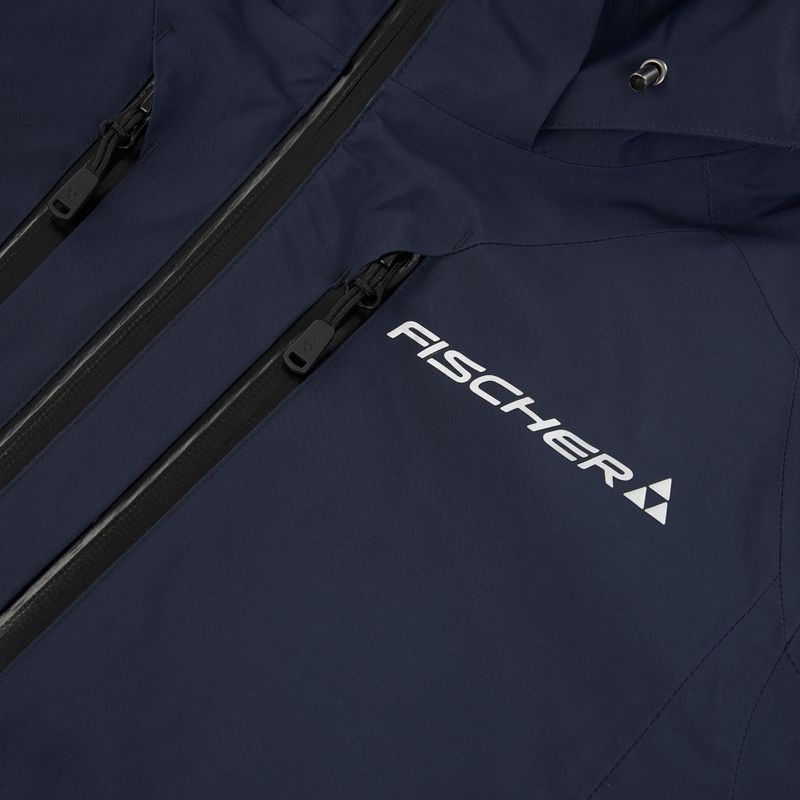 Куртка гірськолижна чоловіча Fischer Thor navy 3