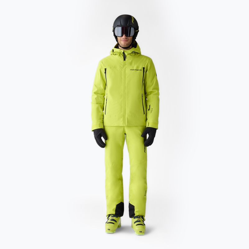 Куртка лижна чоловіча Fischer Rush Jacket fischer yellow 2