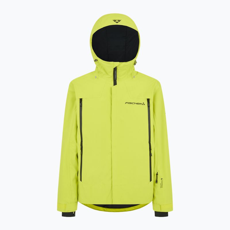 Куртка лижна чоловіча Fischer Rush Jacket fischer yellow 6