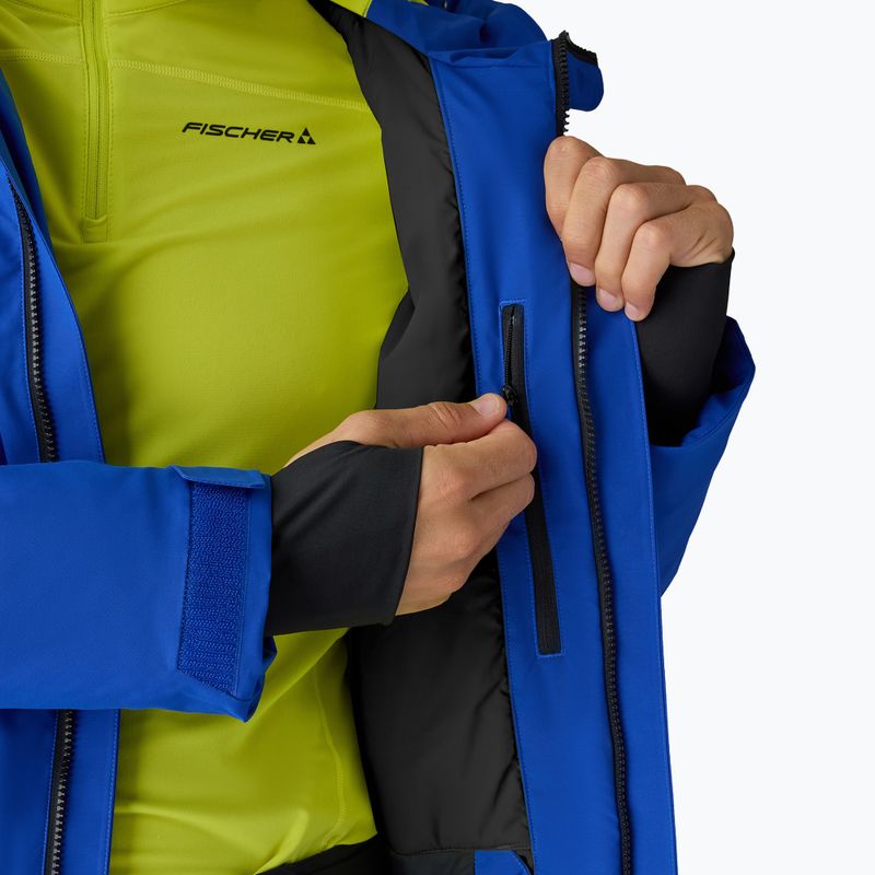 Куртка лижна чоловіча Fischer Rush Jacket royal blue 5