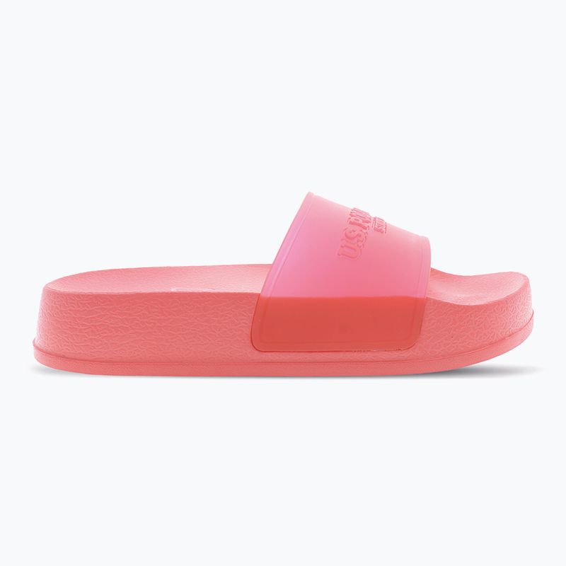Жіночі шльопанці U.S. Polo Assn. AMAMI009A кораловий