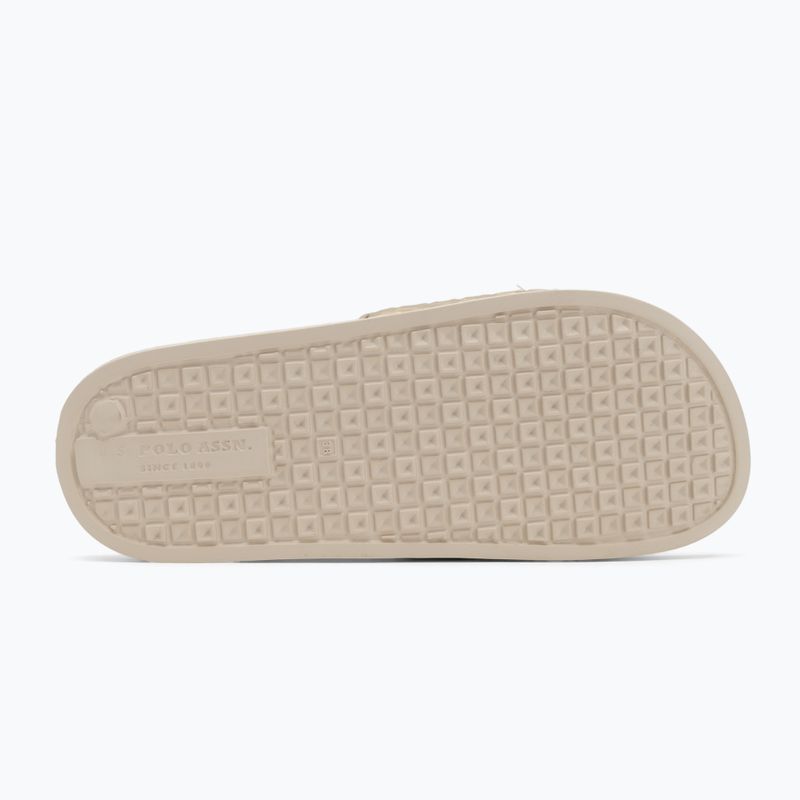 Жіночі шльопанці U.S.Polo Assn IVY002B золото 4