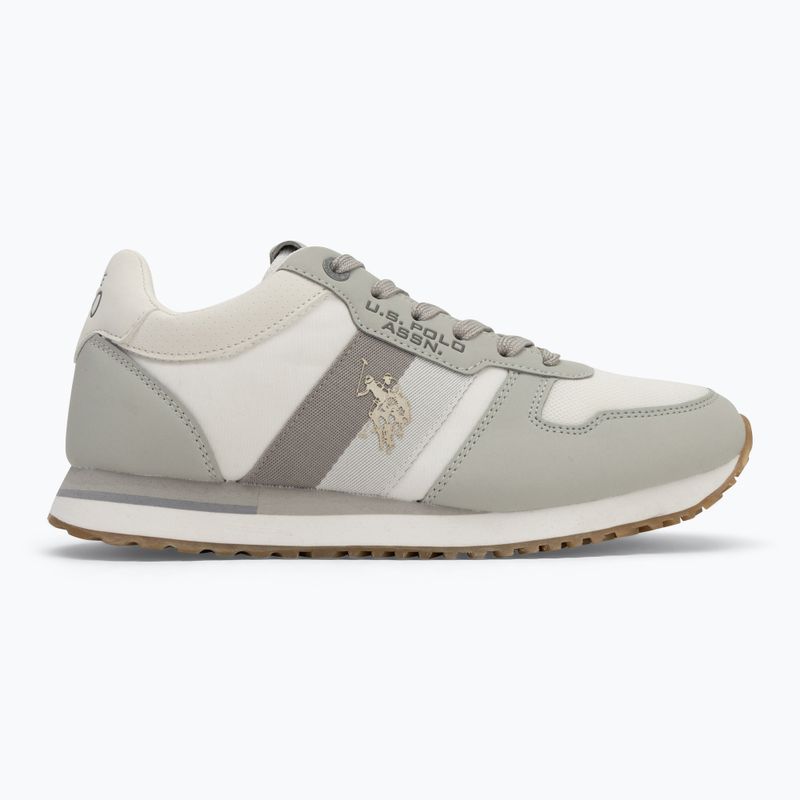 Чоловічі туфлі U.S. Polo Assn. XIRIO007B сірий/білий 2