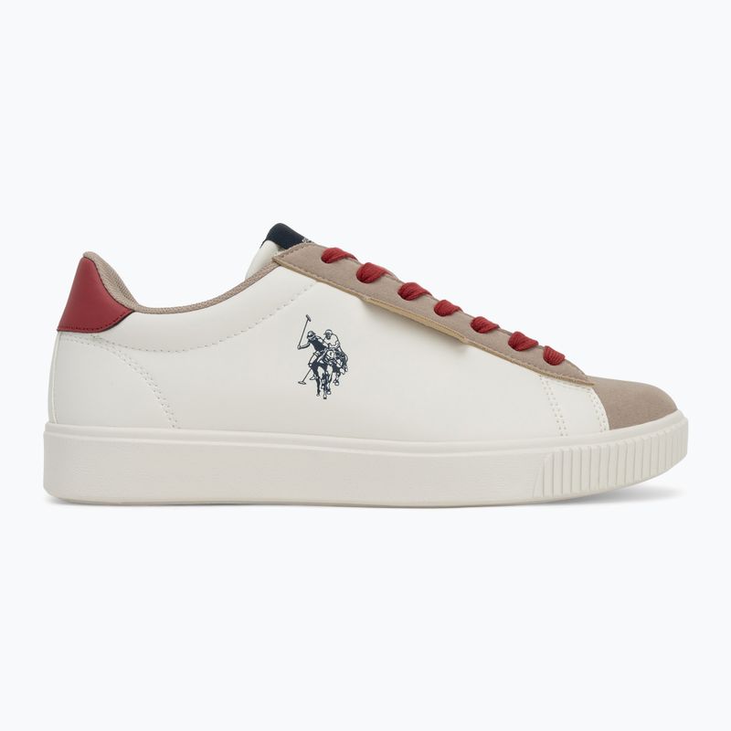 Чоловічі кросівки U.S.Polo Assn TYMES011 білий/червоний 2