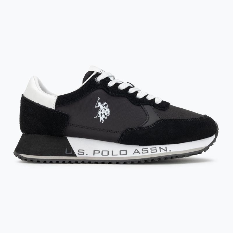 Кросівки чоловічі U.S. Polo Assn. CLEEF006B black/white 2