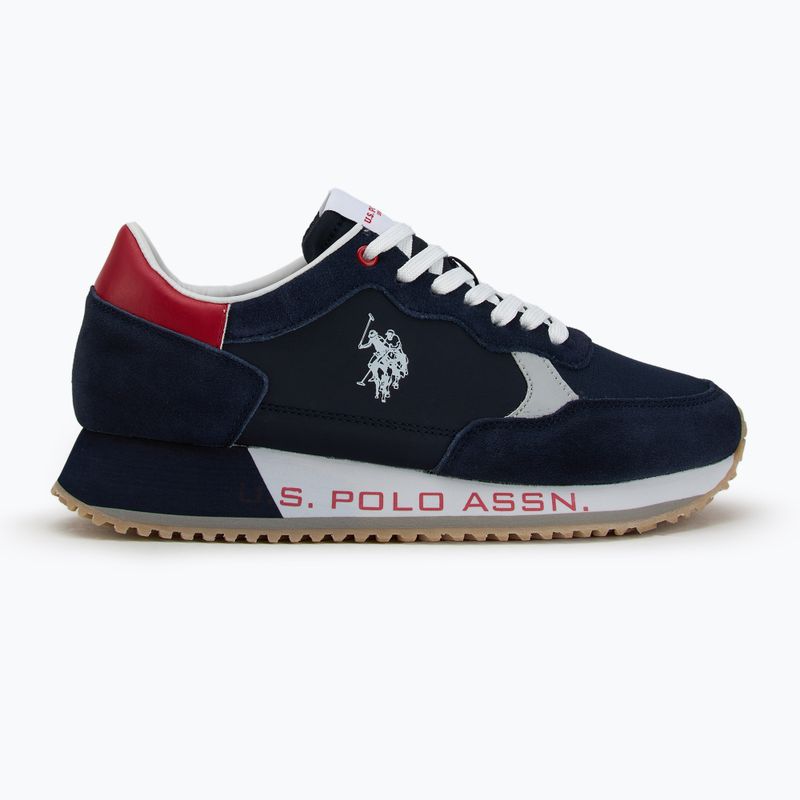Кросівки чоловічі U.S. Polo Assn. CLEEF006B navy/red 2