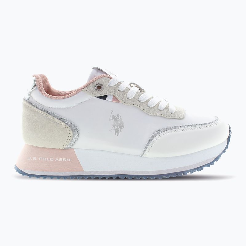 Кросівки жіночі U.S. Polo Assn. SACHA007 white/pink
