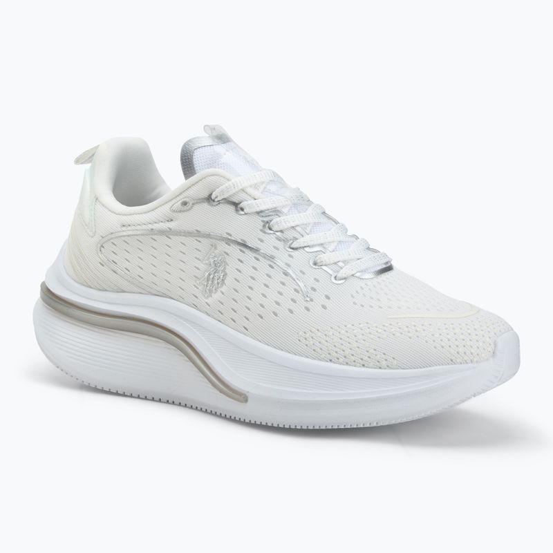 Кросівки жіночі U.S. Polo Assn. CLAUDE004 white/silver