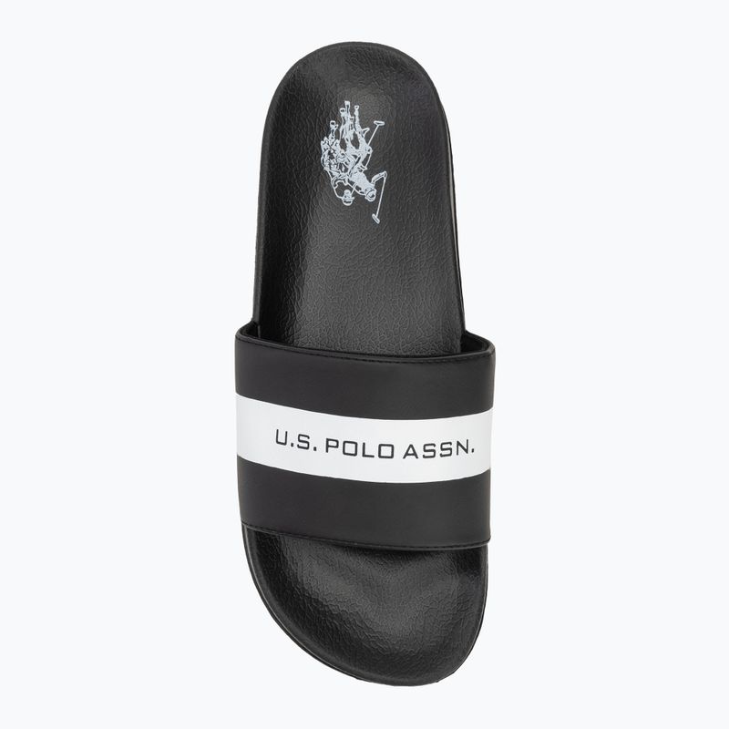 Шльопанці чоловічі U.S. Polo Assn. SKYE002 black/white 5