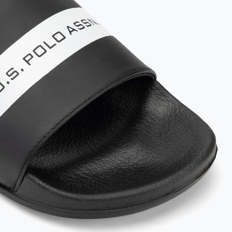 Шльопанці чоловічі U.S. Polo Assn. SKYE002 black/white 7