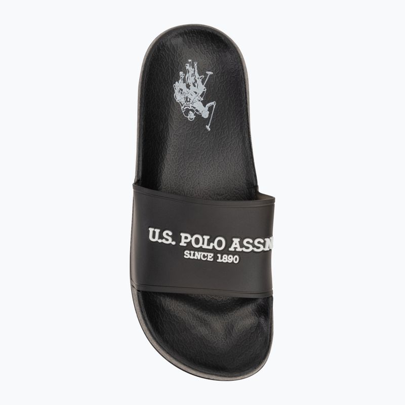 Жіночі шльопанці U.S. Polo Assn. AMAMI009A чорний 5