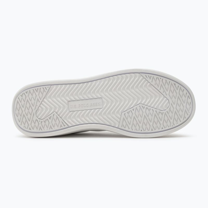 Кросівки чоловічі U.S. Polo Assn. CODY003B white/light brown 4