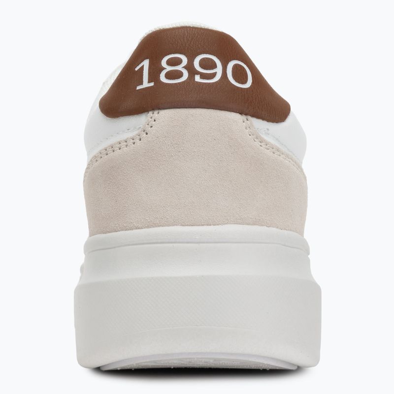 Кросівки чоловічі U.S. Polo Assn. CODY003B white/light brown 6