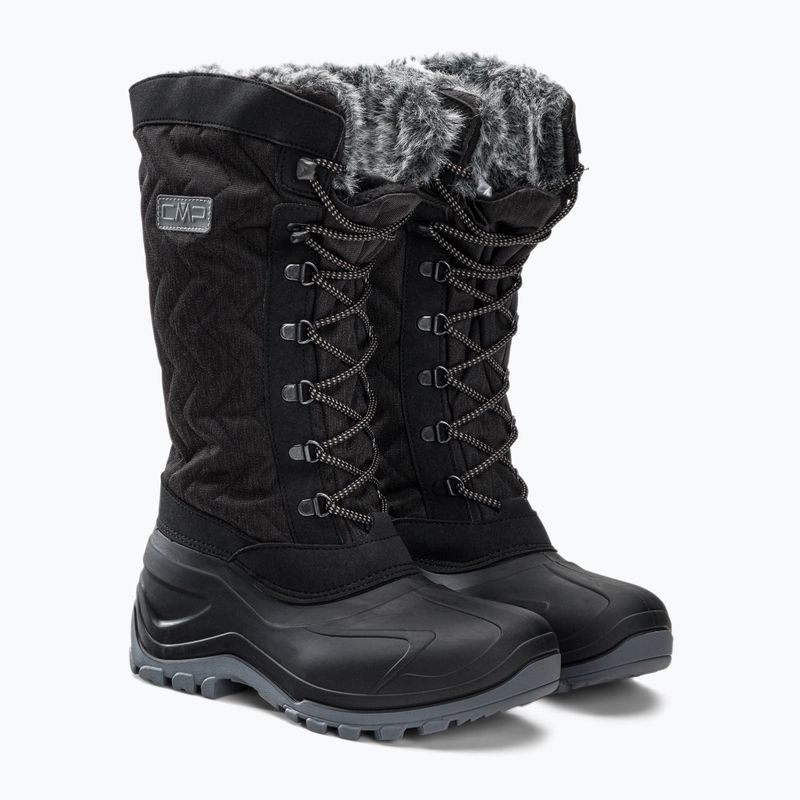 Черевики зимові жіночі CMP Nietos Snowboots чорні 3Q47966 4