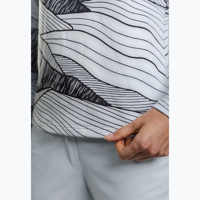 Кофта жіноча DOTOUT Peaks print outline col/black beauty 3