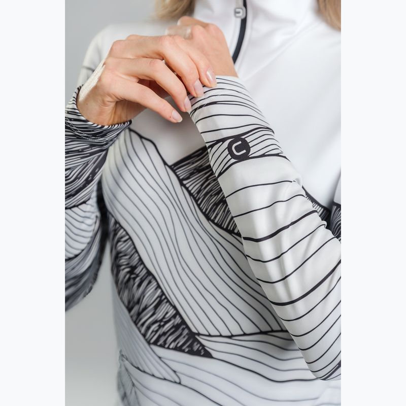 Кофта жіноча DOTOUT Peaks print outline col/black beauty 4