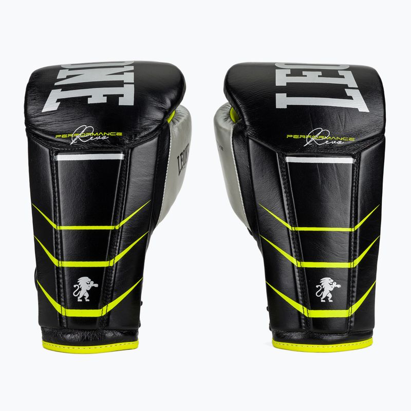 Рукавиці боксерські LEONE 1947 Revo Performance Fluo black 2