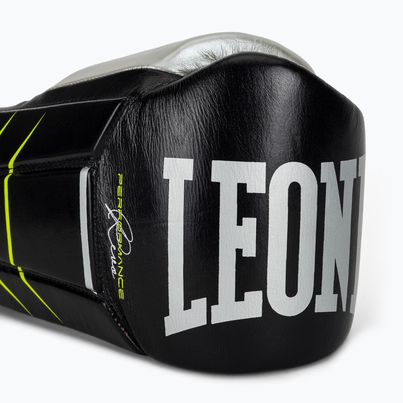 Рукавиці боксерські LEONE 1947 Revo Performance Fluo black 5
