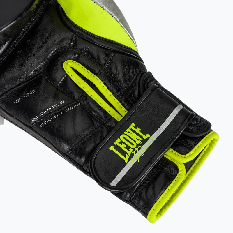 Рукавиці боксерські LEONE 1947 Revo Performance Fluo black 6