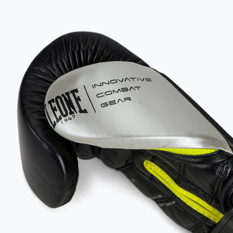 Рукавиці боксерські LEONE 1947 Revo Performance Fluo black 7