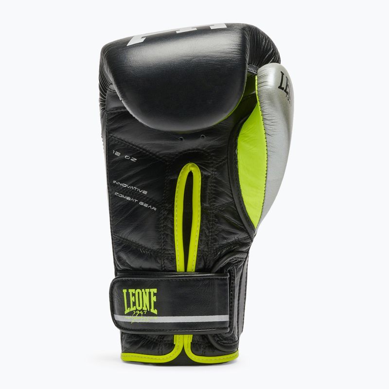 Рукавиці боксерські LEONE 1947 Revo Performance Fluo black 3