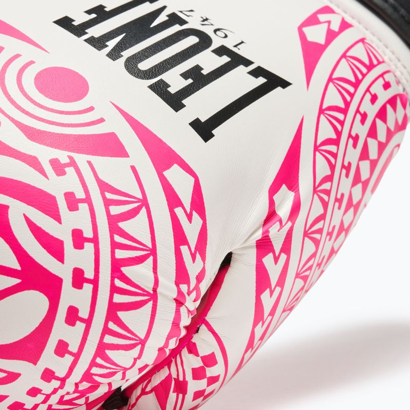 Рукавиці боксерські LEONE 1947 Haka bianco/white 8