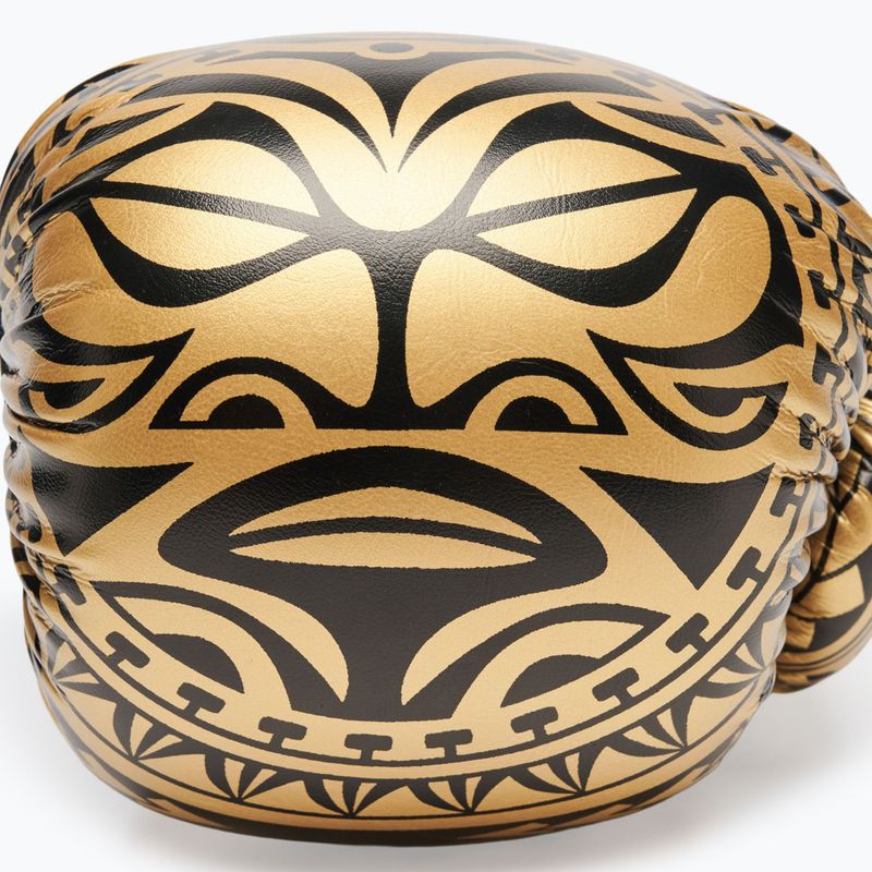 Рукавиці боксерські LEONE 1947 Haka black/gold 8