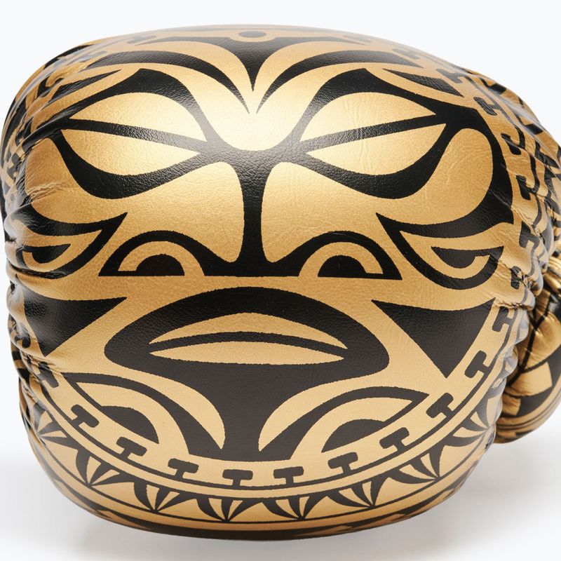 Боксерські рукавиці LEONE 1947 Haka oro/golden 7