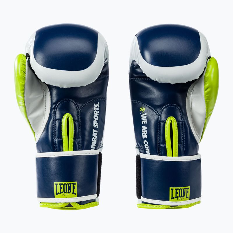Боксерські рукавиці LEONE 1947 Logo Wacs Boxing blue 2