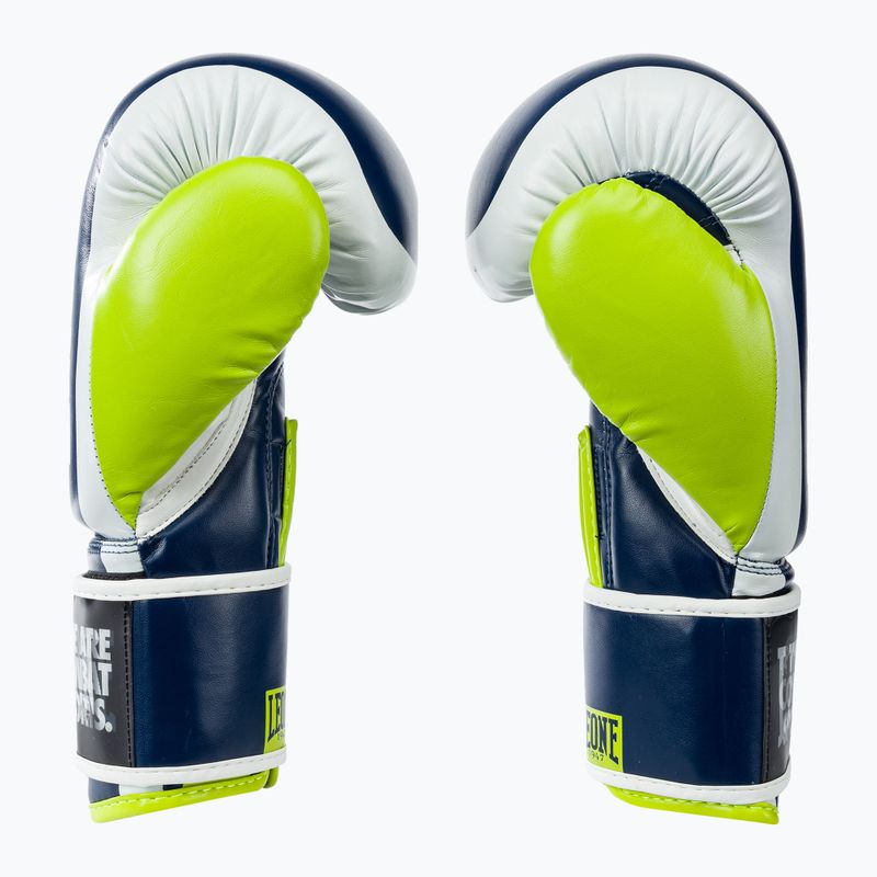 Боксерські рукавиці LEONE 1947 Logo Wacs Boxing blue 4