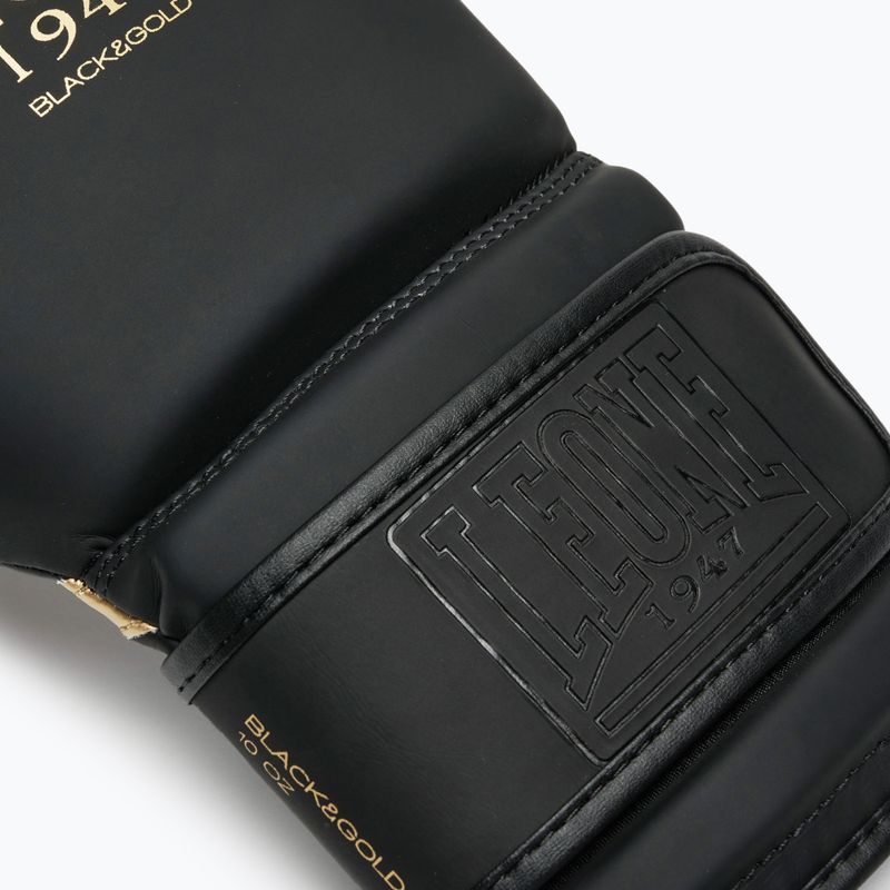 Рукавиці боксерські LEONE 1947 Idol black/gold 7
