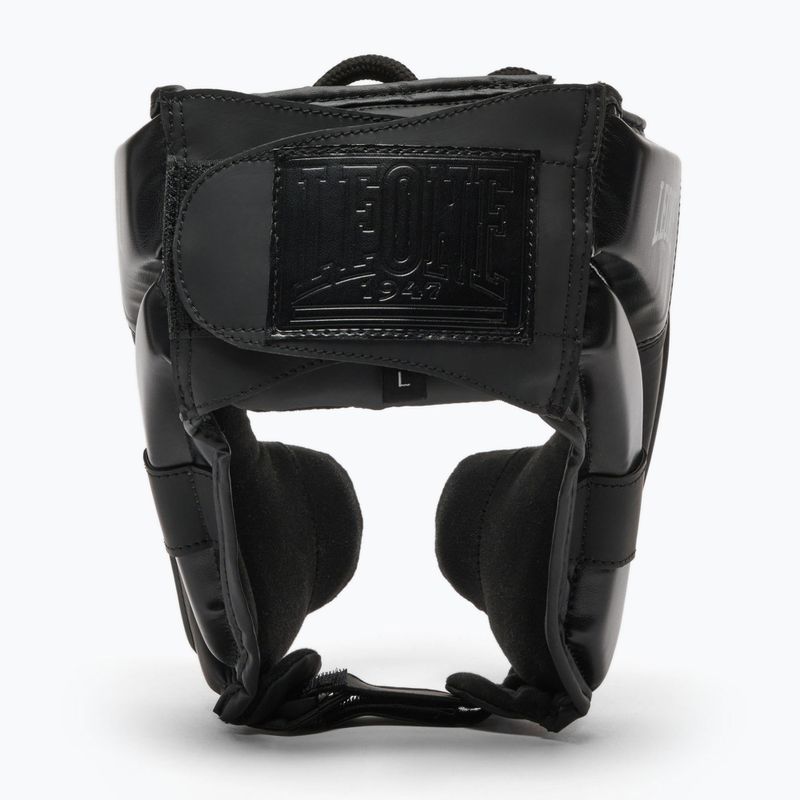 Шолом боксерський LEONE 1947 Black Edition black 3