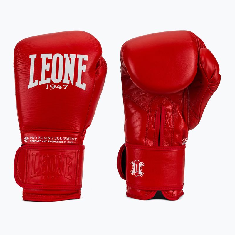 Рукавиці боксерські LEONE 1947 The Greatest red