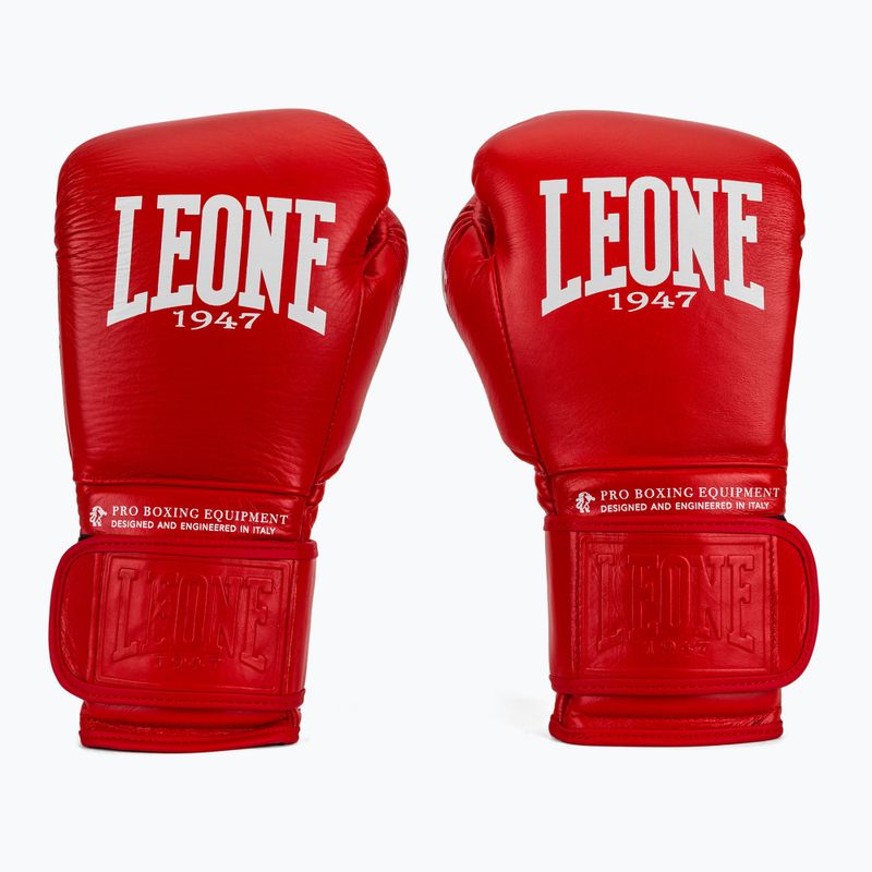 Рукавиці боксерські LEONE 1947 The Greatest red 2