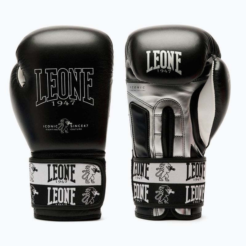 Рукавиці боксерські LEONE 1947 Iconic black