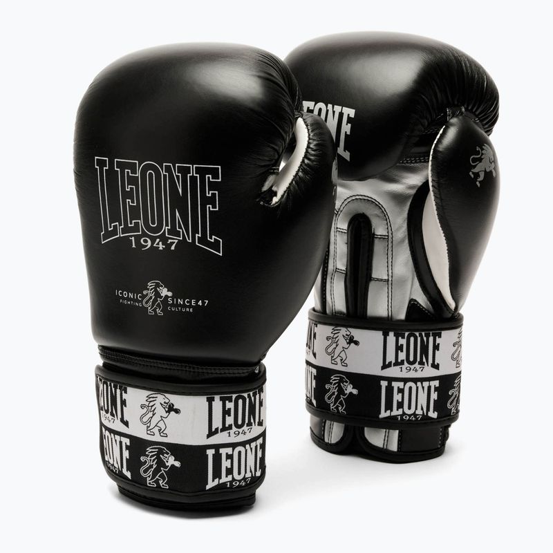 Рукавиці боксерські LEONE 1947 Iconic black