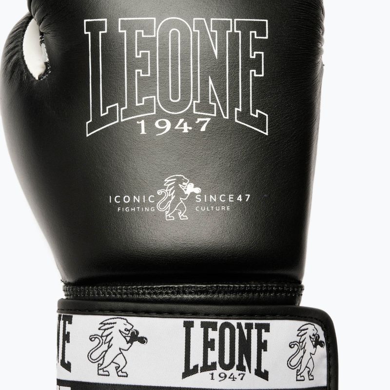 Рукавиці боксерські LEONE 1947 Iconic black 7