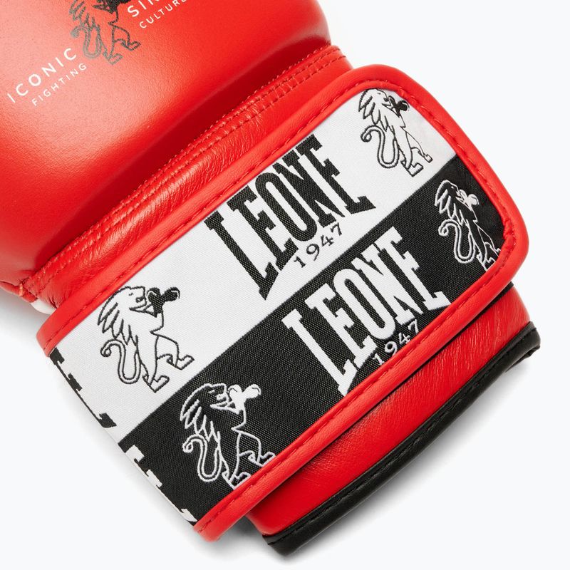Рукавиці боксерські LEONE 1947 Iconic red 7