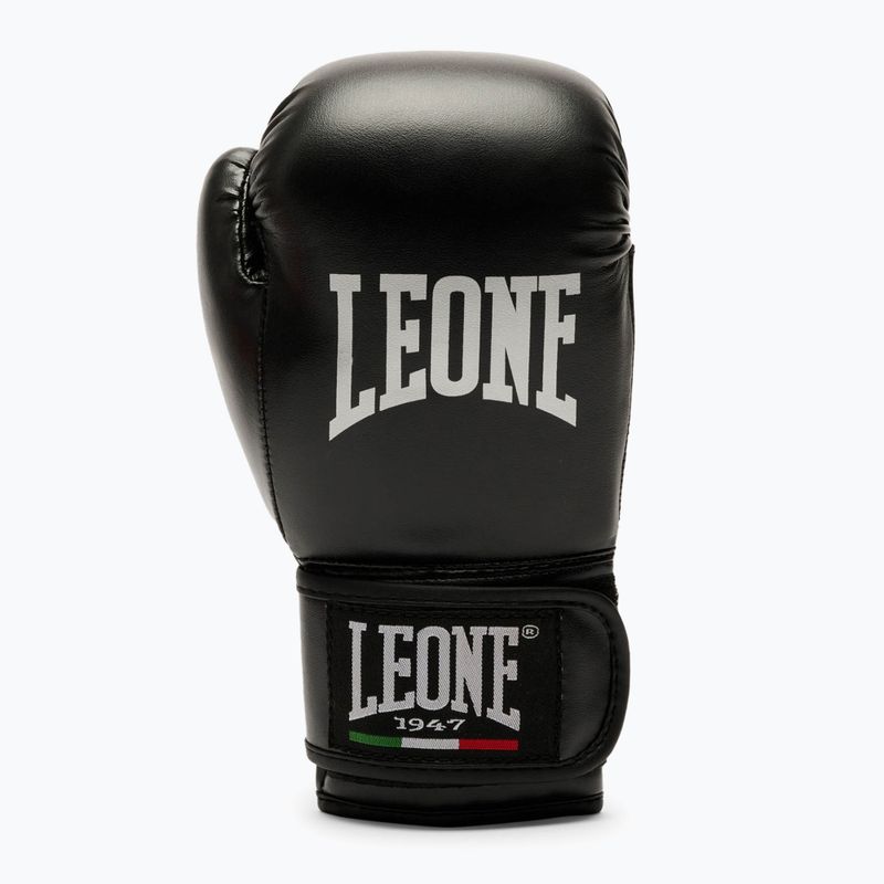 Рукавиці боксерські дитячі LEONE 1947 Thunder Jr black 2
