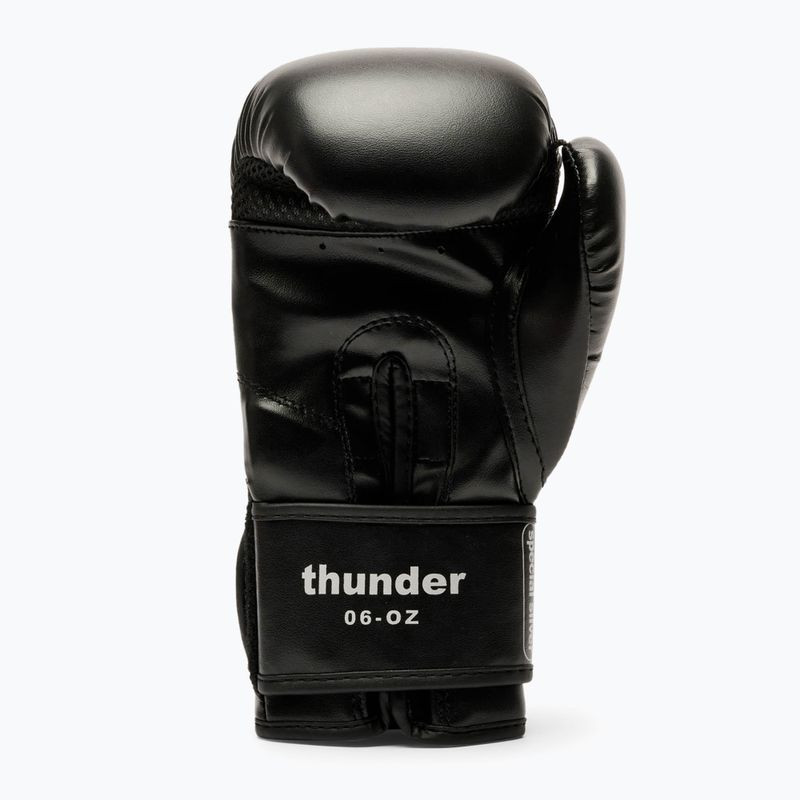 Рукавиці боксерські дитячі LEONE 1947 Thunder Jr black 3
