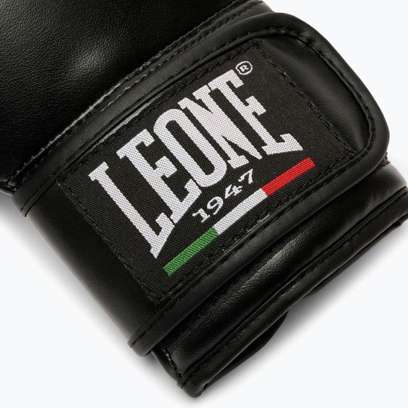 Рукавиці боксерські дитячі LEONE 1947 Thunder Jr black 6