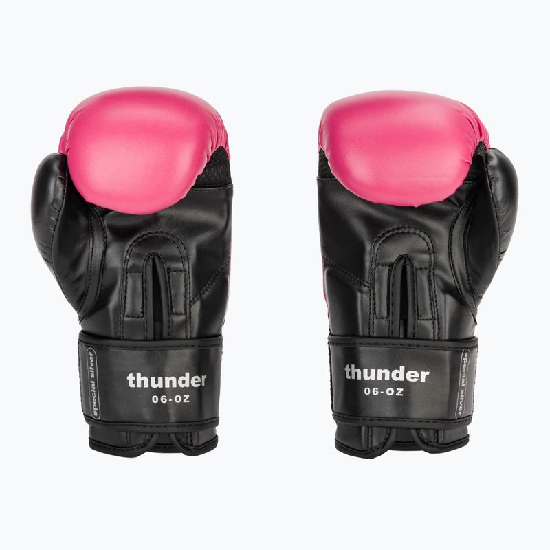 Рукавиці боксерські дитячі LEONE 1947 Thunder Jr fuchsia 3