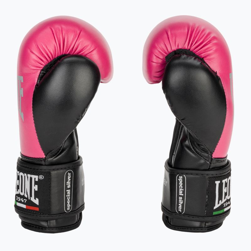 Рукавиці боксерські дитячі LEONE 1947 Thunder Jr fuchsia 4