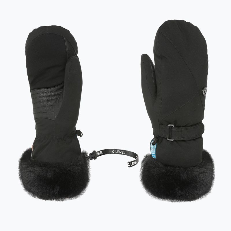 Рукавиці гірськолижні жіночі Level Jolie Mitt pk black
