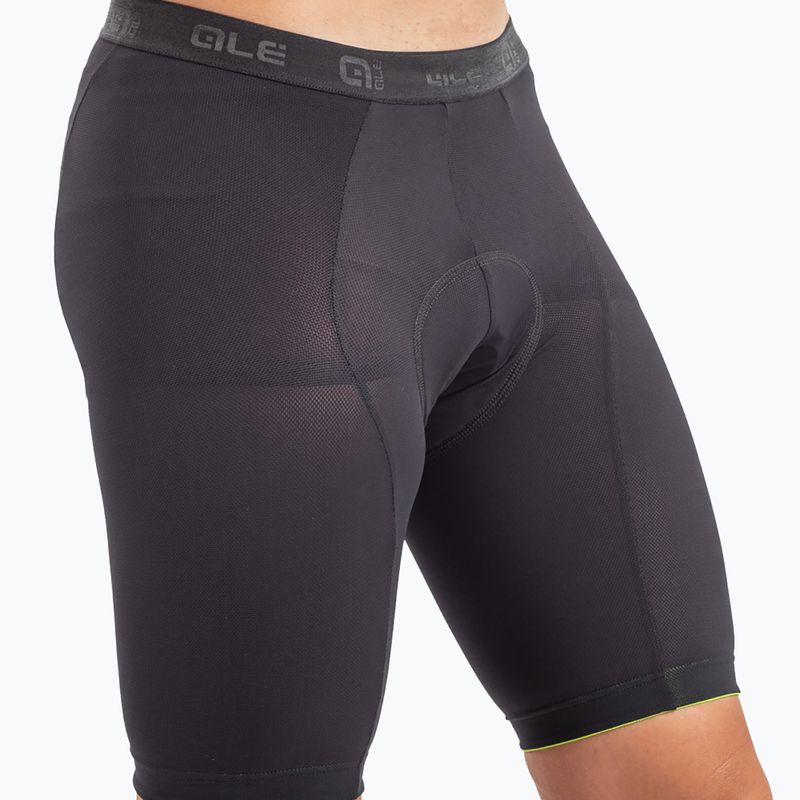 Велошорти чоловічі Alé Panta Int C/Fon Padded Liner black 3